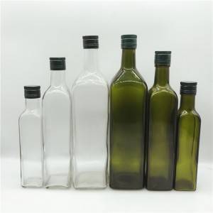 China factory olive oil glass bottle