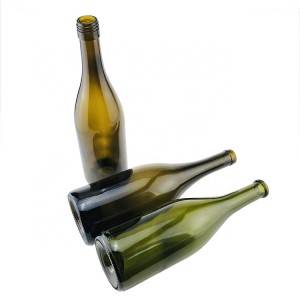 Bordeaux sklenená fľaša na víno
