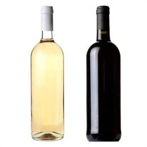 Sticla de sticla de vin diferita
