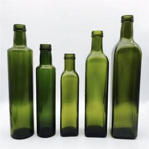 China factory olive oil glass bottle