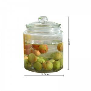 Wholesale Glass storage jar