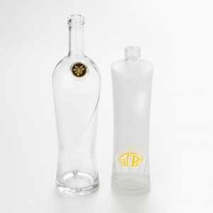 Liquor Glass Bottle With Logo