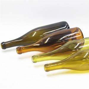 Ampolles de vidre per a vi de xampany