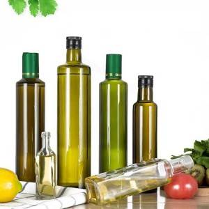 Brezplačen vzorec steklenice olivnega olja