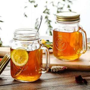 China Wholesale Food Glass Jar Suppliers - Food grade storage glass jar – JUMP