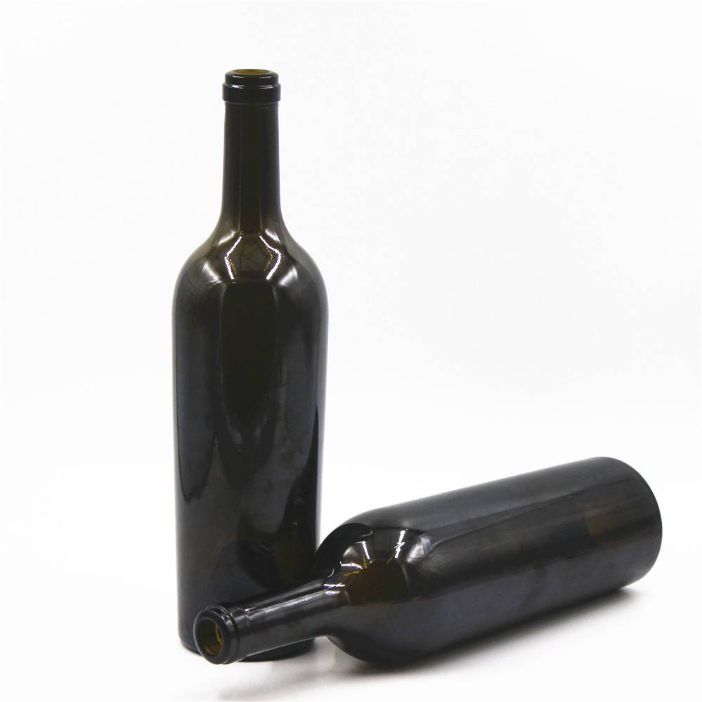 China Wholesale Dry Red Wine Glass Bottle Manufacturers - Logo Printing Glass Red Wine Bottle   – JUMP