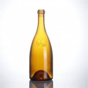Luxury glass wine bottle for different wine