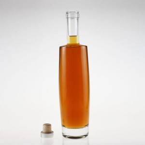 Prispôsobená veľkoobchodná sklenená fľaša na liehoviny