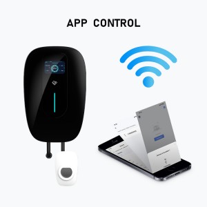 WIFI APP 4G OCPP Type 2 ev charging wallbox charger 32A Single phase 7KW