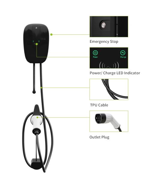 Direct charge ev charger 7kw h7