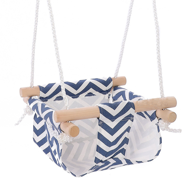 Cotton Rope Hammock Swing Factories –  CS001 Baby Hammock Hanging Swing Seat Chair – KAISI