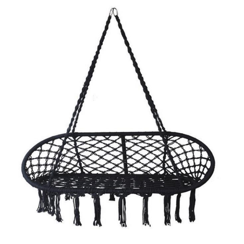 High definition Hammock With Wooden Stand - HC011 Hanging Chair Macrame Swing Hammock Chair – KAISI