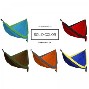 HM021 Travel Camping Outdoor Hammock with buckle