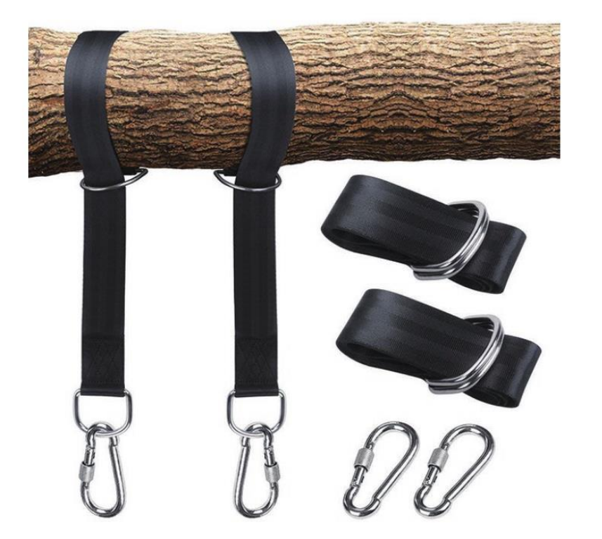 Wholesale Dealers of Portable Travel Hammock - HS003 Hammock Straps with Safety Lock Carabiner – KAISI