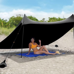 Lycra Outdoor Camping Equipment Waterproof Tent tarp for Beach CT027