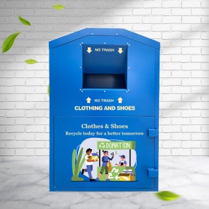 Book Shoes Blue Clothes umnikelo Recycle Bin Manufacturer