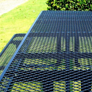 6' rektangulært bærbart piknikbord uttrekkbart stål termoplastisk kommersiell 16