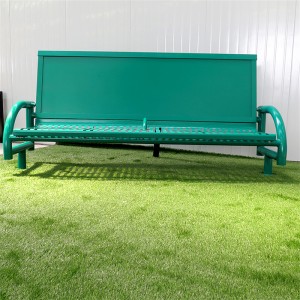 Ad Benches Public Street Green Bus Bench Advertising 8