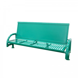 Ad Benches Public Street Commercial Advertising Bench With Armrest