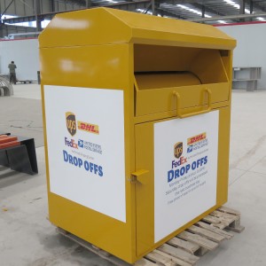 Large Size Charity Clothes Donated Bin Factory Wholesale
