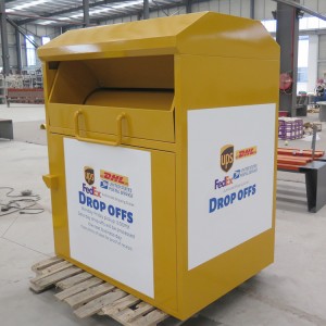 	 Large Size Charity Clothes Donated Bin Factory Wholesale