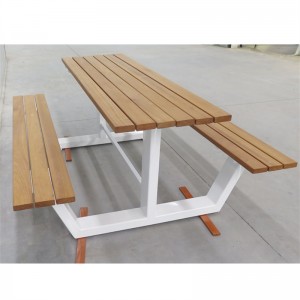 Park Street Long Public Picnic Tables Bench Manufacturer 9