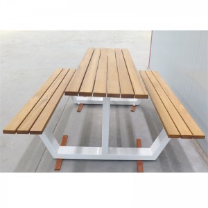 Park Street Long Public Picnic Tables Bench Manufacturer 9