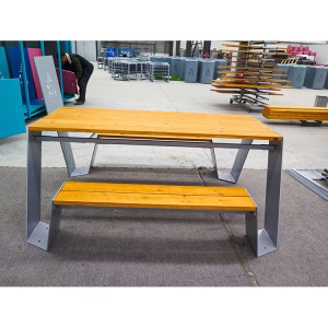 Modern Design Commercial Picnic Table Outdoor Urban Street Furniture (7)