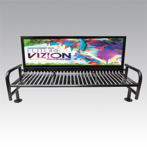 Bench Advertising Outdoor Commercial Street Furniture Ads bangko 11