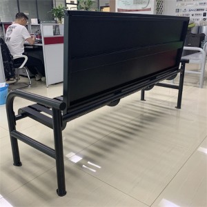 Wholesale 2.0 m Commercial Advertising Bench Seat With Armrest 13