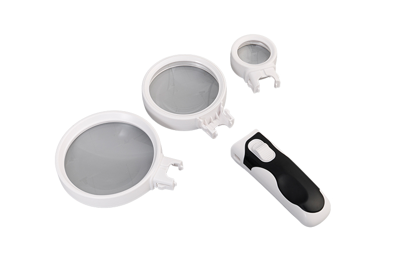 2.5X5X16X Removeable Magnifying Lens LED Illuminated Magnifier 02
