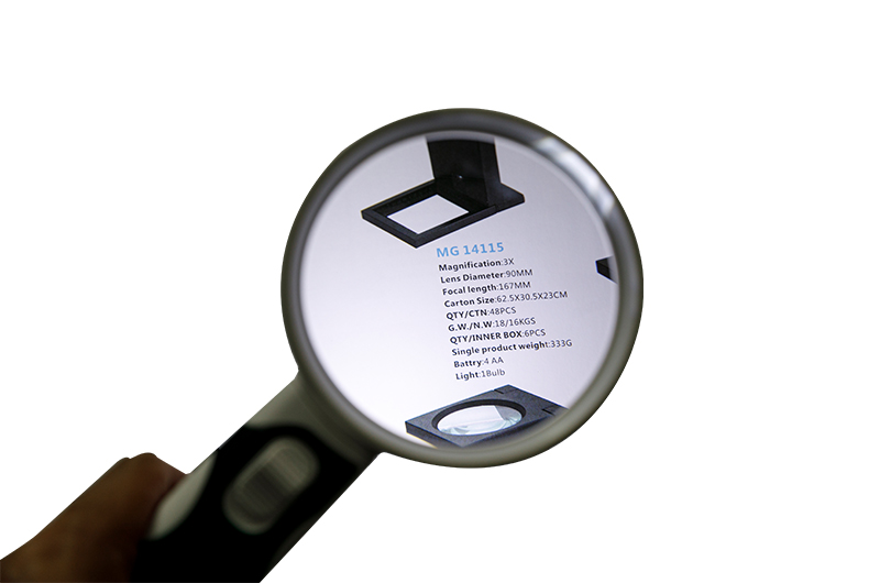2.5X5X16X Removeable Magnifying Lens LED Illuminated Magnifier 03
