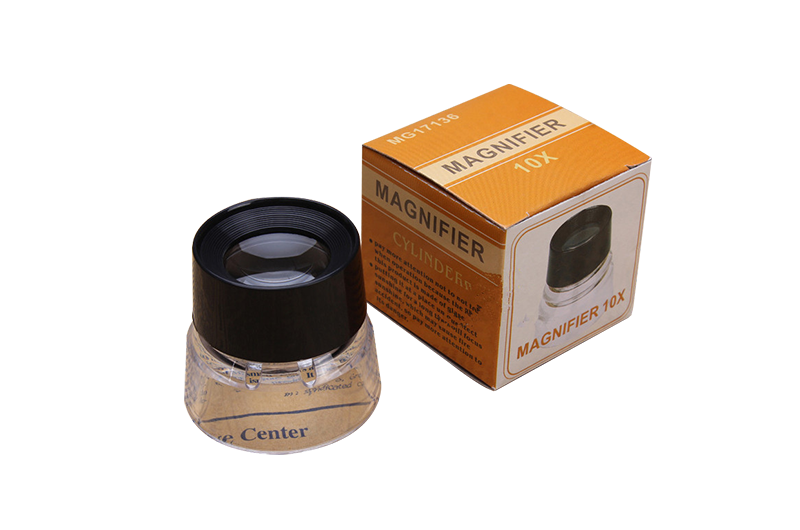 Hot selling MG17136 portable Cylinder 10x 30mm jewelry Magnifier 03