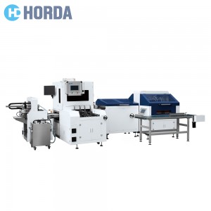 ODM  High Quality Hard Cover Case Maker Manufacturer –  ZFM-500E Automatic Case Making Machine(CCD)  – Horda