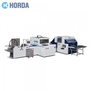 OEM  CE Certification Cd Case Making Machine Factory –  ZFM-700D Automatic Round Corner Case Making Machine  – Horda