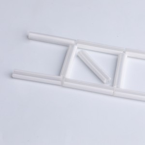 Ribbon Fiber Optical Fusion Splice Protector 12f Double Ceramic Rod