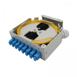 New Fashion Design for ABS Material 19 Inch 1u 48 Fibers Rotary Swing out Type Customized Fiber Optic Cable Patch Panel