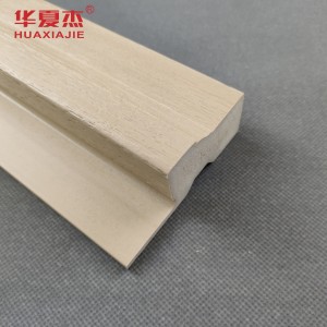High quality wpc nail fin white cape waterproof wpc door frame building material