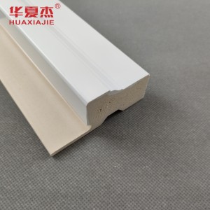 High quality wpc nail fin white cape waterproof wpc door frame building material