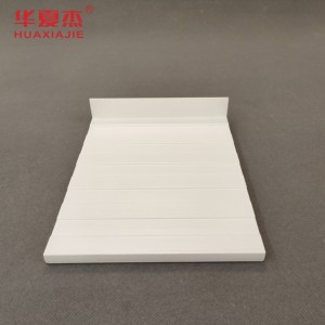 Wholesale high quality Blind Stop White Vinyl 8FT PVC Moulding indoor / outdoor mould