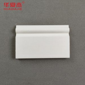Wholesale New Products baseboard pvc skirting board white base moulding home and office decoration