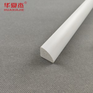 Factory direct sale parting trim white vinyl 12” pvc foam moulding building decorative material