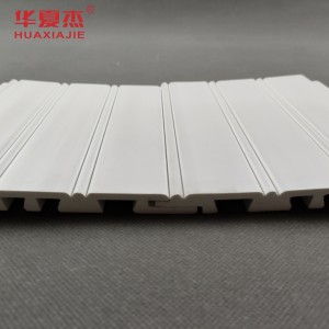 High quality 10mm silver Rome Top pvc jointer waterproof white top jointer home decoration