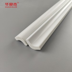 Wholesale pvc trim profile 15/32 x 3-1/2 plank pvc 89 x12 mm moulding white plank