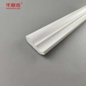 Best selling pvc trim profile  5/8 x 3 plank white pvc plank moisture proof decorative moulding