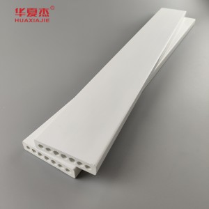 High quality termite proof 54mm x 14mm pvc base board 9/16 x 2-7/64 Colonial casing skirting indoor decoration