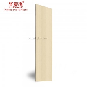 Factory price wooden color 2800*600*9mm wpc wall panel indoor For Hall Design
