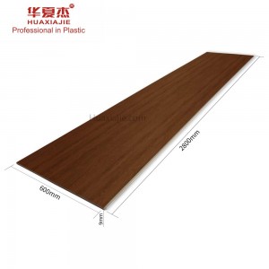Ordinary Discount Wpc Deck - House Building Materials Interior Fashion 2800mm*600*9 wpc wall design panel for home decoration – Huaxiajie