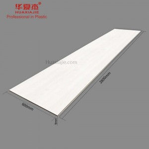 OEM/ODM Manufacturer Wood Grain Wall Panel - China factory Green Building Material 2800*600*9mm laminated wpc exterior wall cladding for Indoor Decor – Huaxiajie