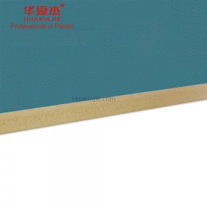 Wholesale Wall Decoration Fashion Peacock blue foam pvc board sheet  for Home Interior